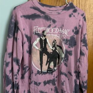 Fleetwood Mac Tie-Dye Long Sleeve Shirt
